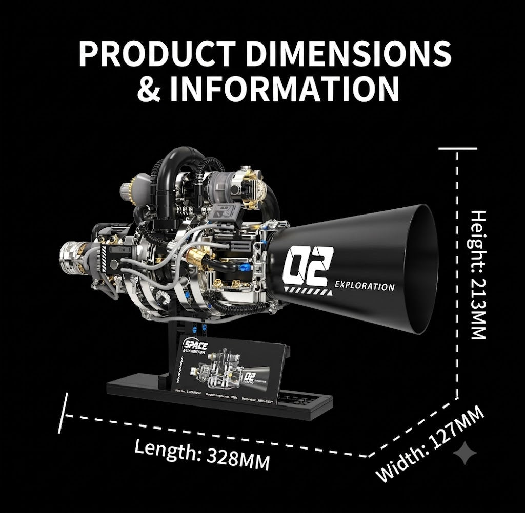 Starship Quantum Core Engine Building Set