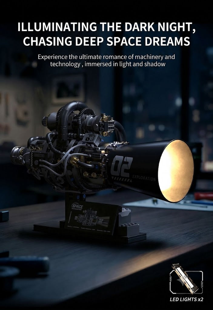 Starship Quantum Core Engine Building Set