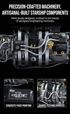Starship Quantum Core Engine Building Set